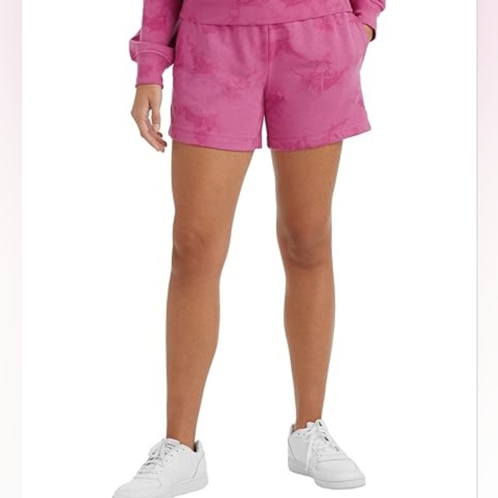 Nwt Women's Pink Tie Dye Shorts Size XXL